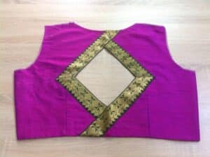 Traditional Blouse Back Design 