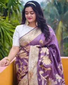 how to style blouse with saree