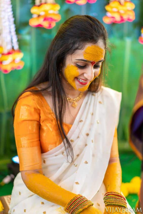 Trendy Yellow Saree For Haldi Ceremony 2023