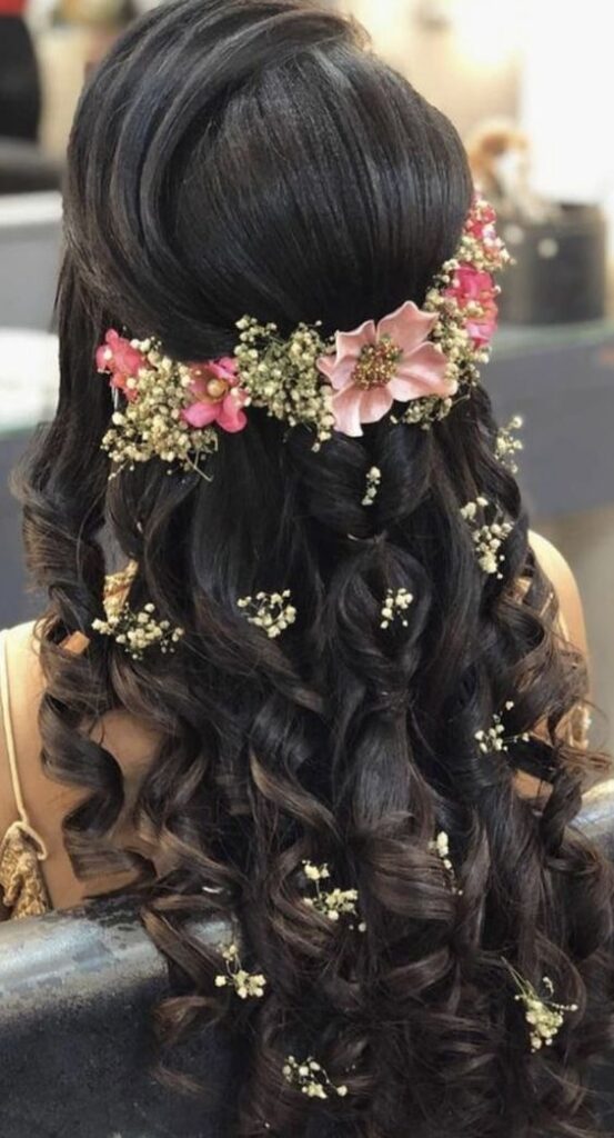Trendy Open Hairstyles For Wedding 2023