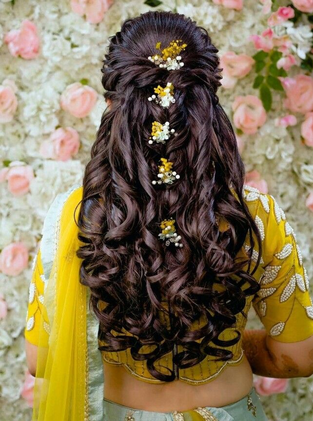 Latest Open Hairstyle For Salwar Suit Hairstyle For Kurti Dress Cute Hairstyle  Hair Style | truongquoctesaigon.edu.vn