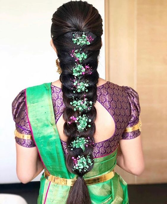 Traditional South Indian Bridal Hairstyles  K4 Fashion