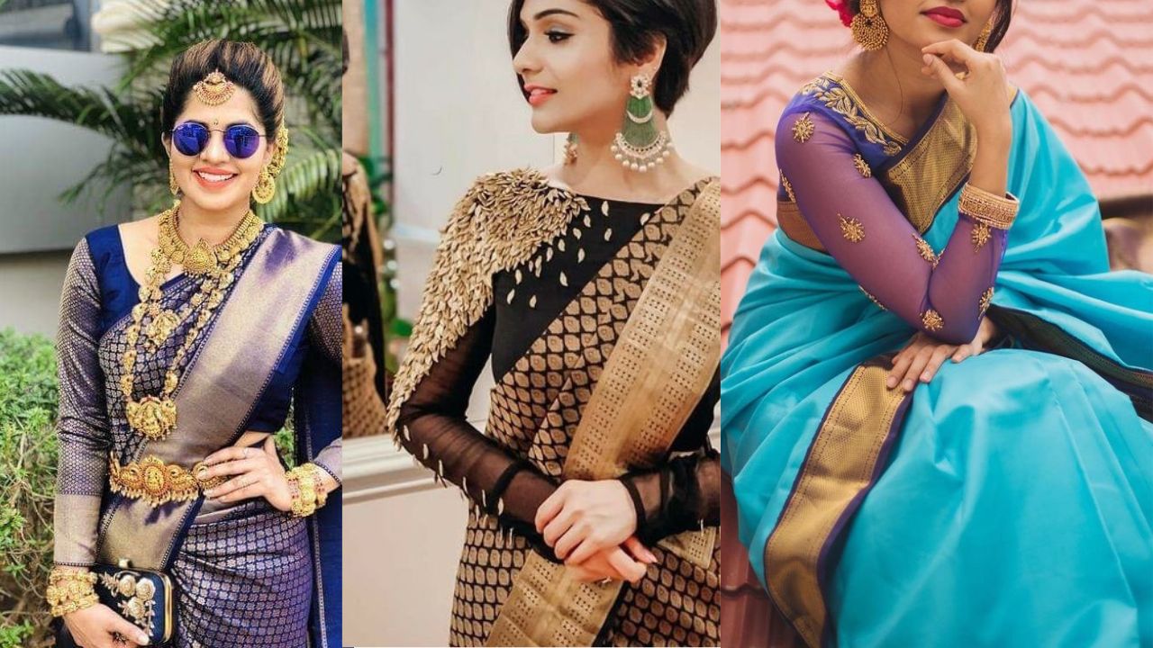 30+ Latest Long Sleeves Blouse Designs 2023 - The Chhavi
