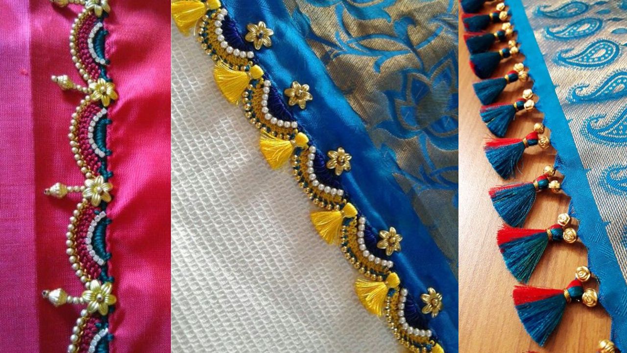 Interesting Saree Tassels- Have You Done This Yet??