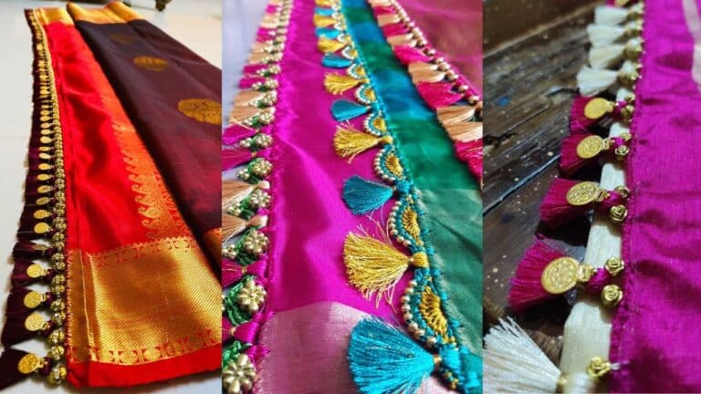 Trendy Saree Kuchu Designs For Wedding