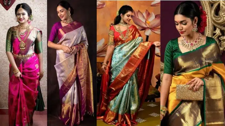 33+ Trendy Kanchipuram Saree For Bride 2024