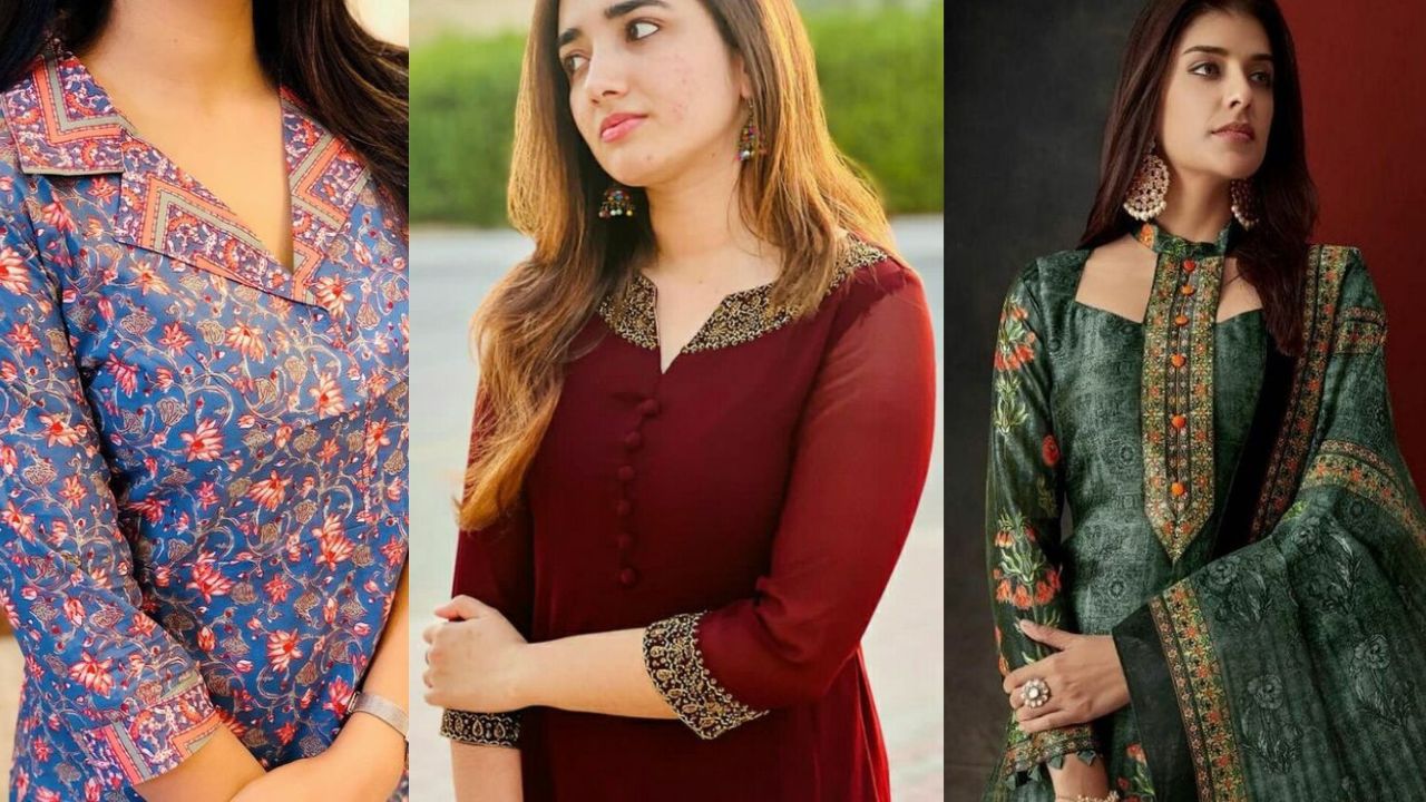 Latest back neck design of kurti – 25 Latest Kurti Neck Design Collection |  – The Good Look Book – Blouses Discover the Latest Best Selling Shop  women's shirts high-quality blouses
