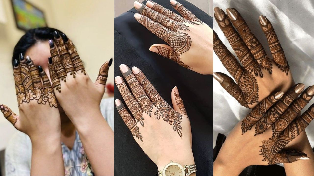 Easy Mehndi Designs For Fingers