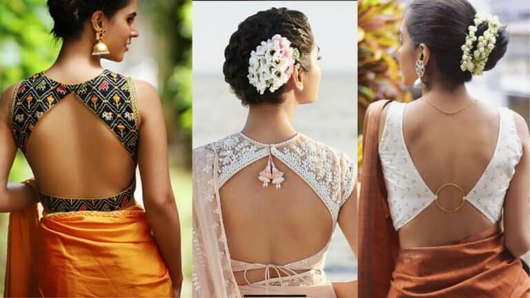 Latest Backless Blouse Designs 2023