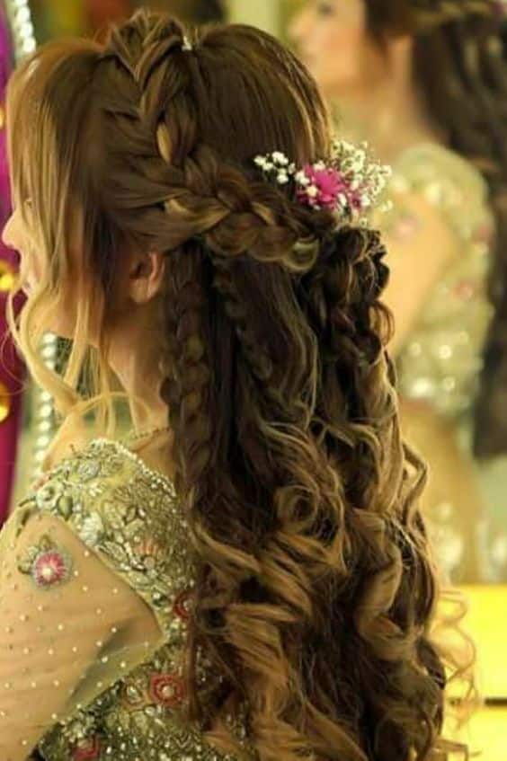 Discover 163+ pink gown hairstyle super hot