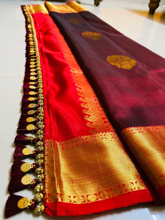 Trendy Saree Kuchu Designs For Wedding