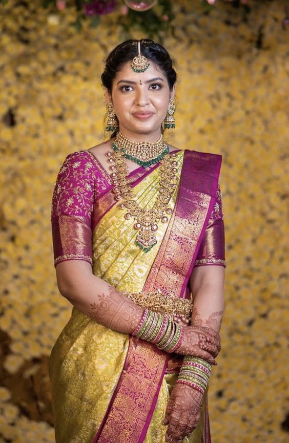 35+ Bridal Pattu Sarees Worn By Real Brides