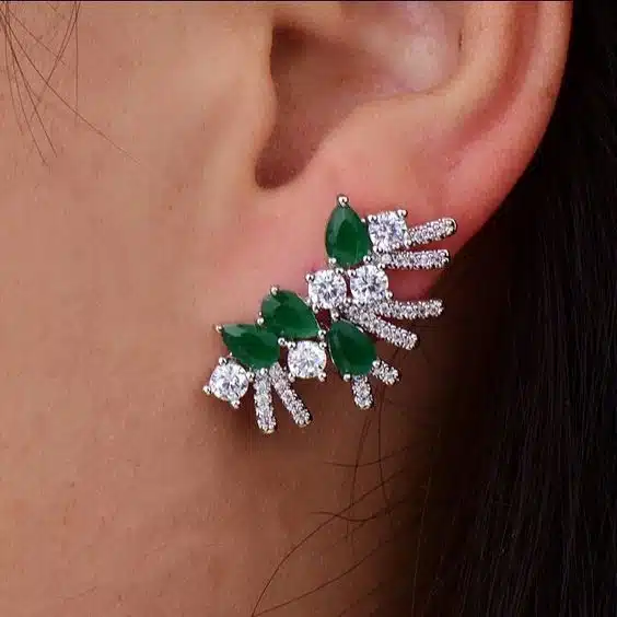 20+ Latest Emerald Earrings 2023