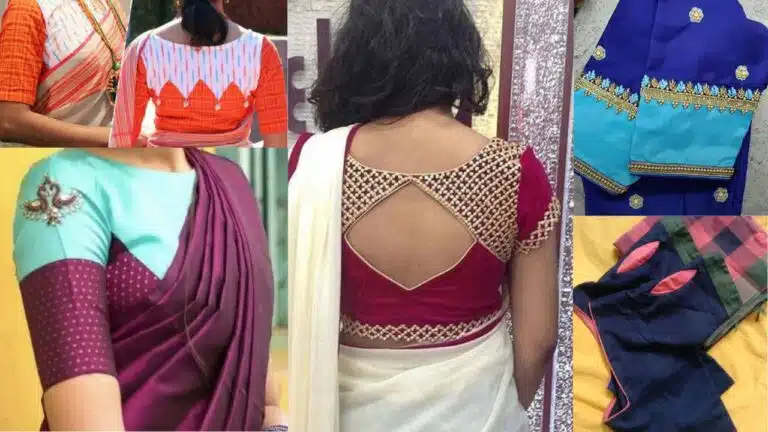 50+ Latest Patch Work Blouse Designs 2024