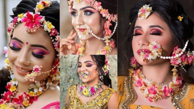 Gorgeous Flower Naths For Wedding