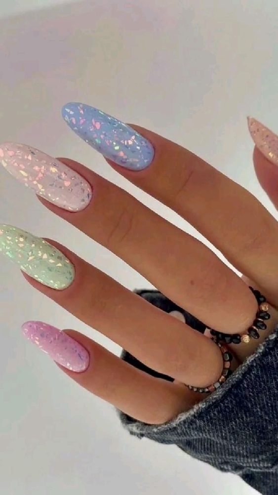 50+ Awesome Glitter Nail Designs 2023