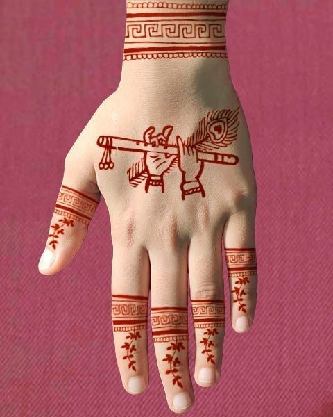 Cartoon & Simple Mehndi Designs For Kids: They Just Love Them!
