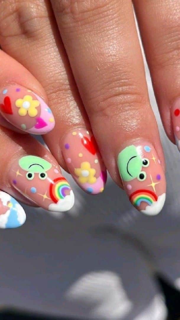 50+ Beautiful Fun Spring Nails Designs 2023
