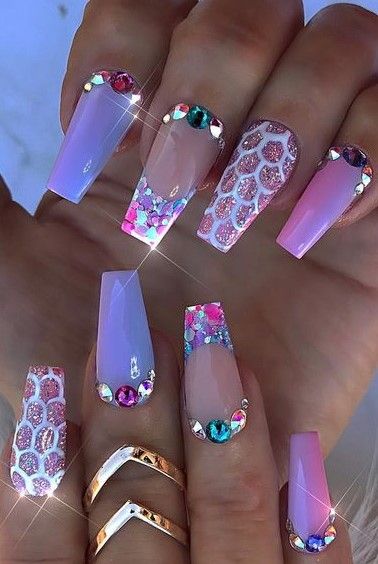 30+ Bridal Nail Ideas You Must Try In Your Weddings