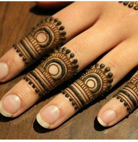 20+ Latest Finger Mehndi Designs 2023