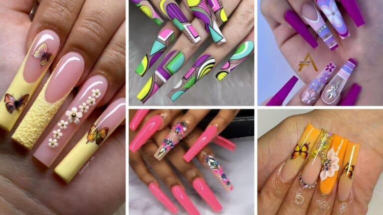 50+ Gorgeous Long Nail Designs 2023