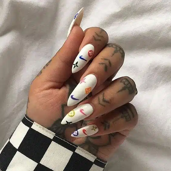 Try These Mountain Peak Nails In 2023