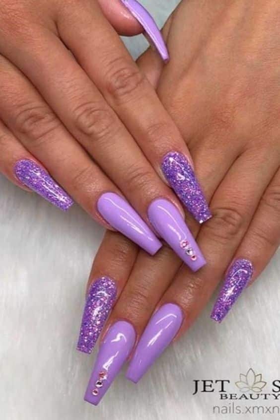 50+ Awesome Glitter Nail Designs 2023