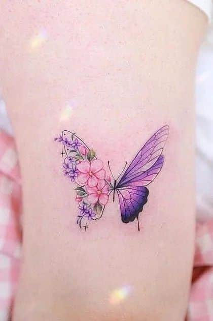 25 Simple Butterfly Tattoo Ideas Full of Meaning  Tattoo Glee