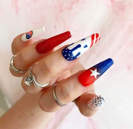 50+ Fourth Of July Nail Designs 2023