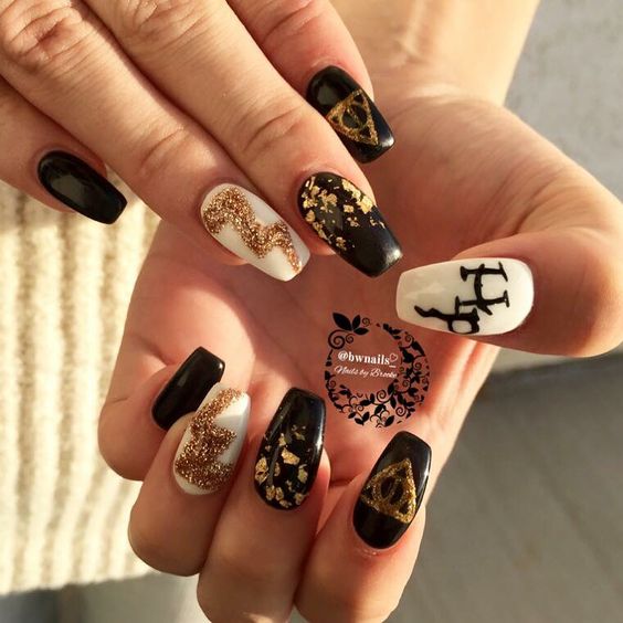 50+ Magical Harry Potter Nail Designs 2023