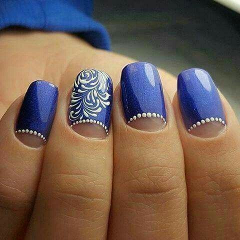 24+ Cutest Half Moon Nail Design 2023