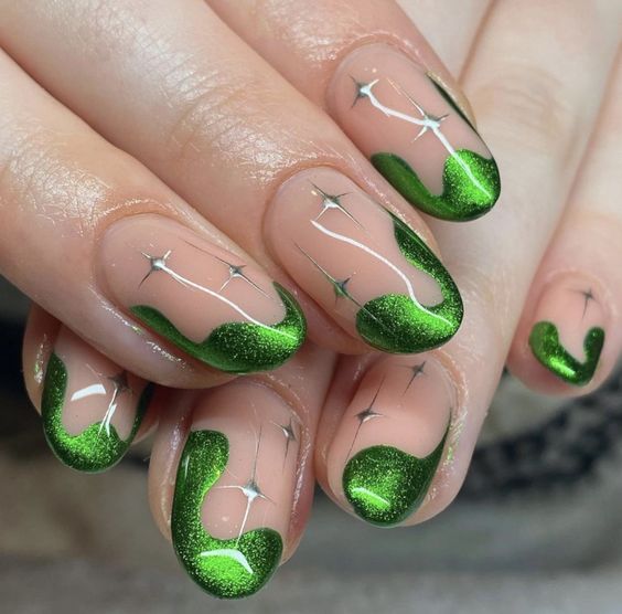 39+ Gorgeous Green Nail Designs 2023