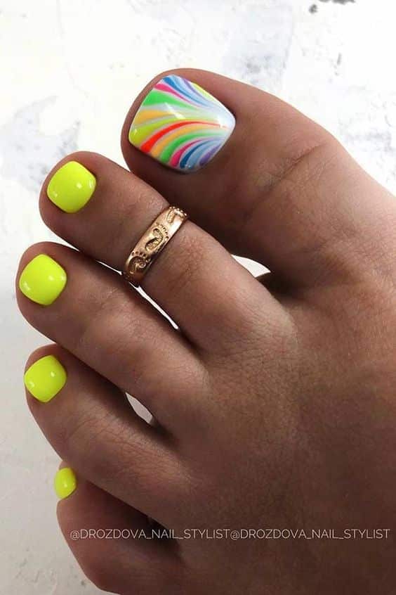 25+ Stylish Summer Toe Nail Designs 2023