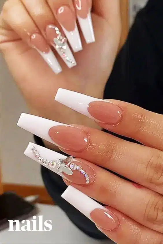 55+ Milky White Nail Polish Designs 2024