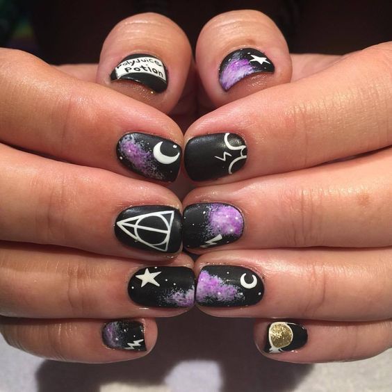 50+ Magical Harry Potter Nail Designs 2023