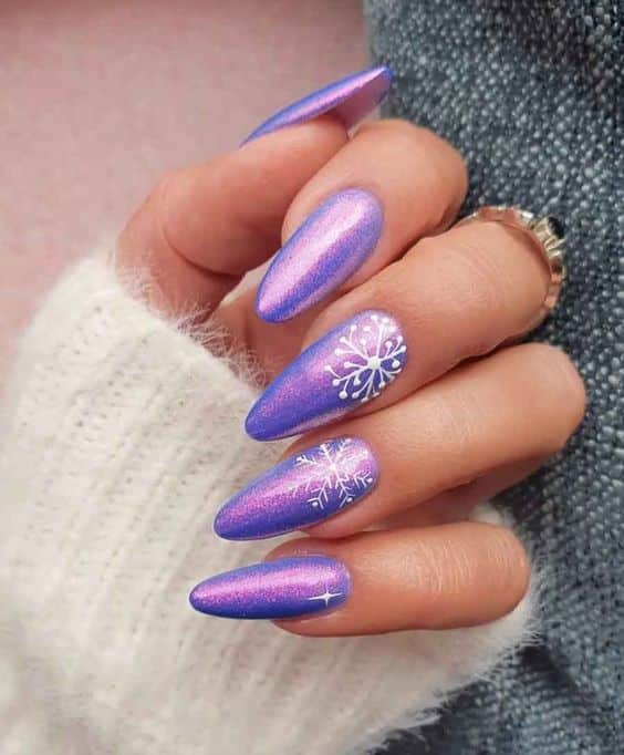 21+ Light Purple Nail Designs 2023