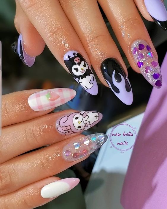 40+ Superb Hello Kitty Nail Design 2023