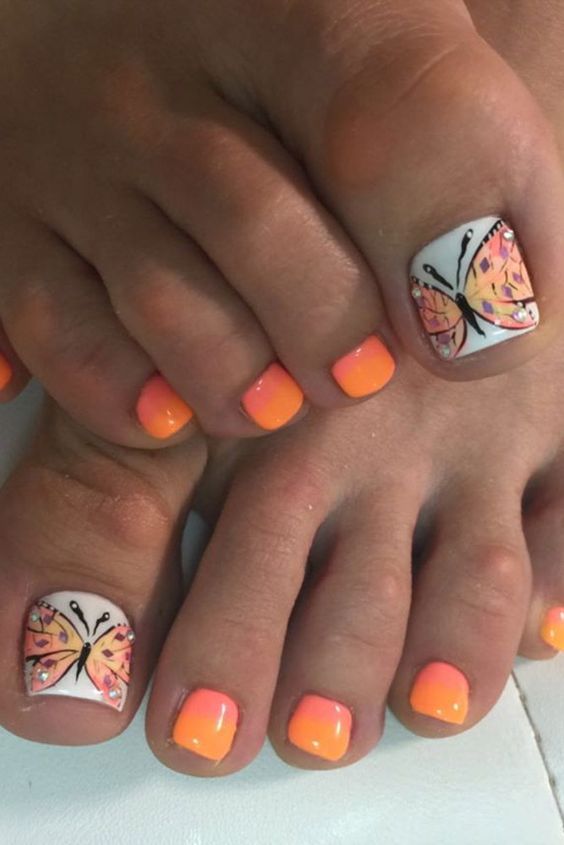 39+ Pretty Toe Nail Design Ideas 2023