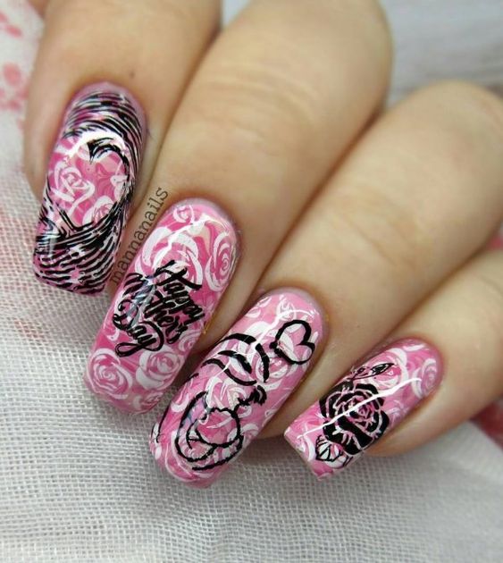 60+ Amazing Mother Day Nail Design 2023