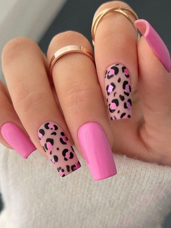 21+ Stylish Leopard Nail Designs 2023