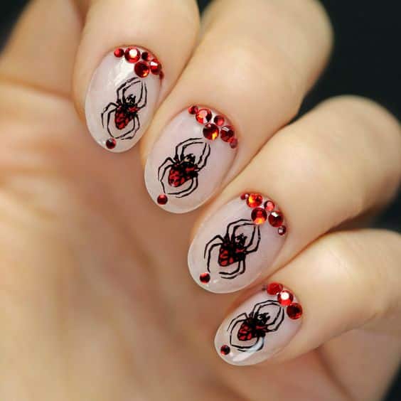 20+ Best Spider Nail Design 2023