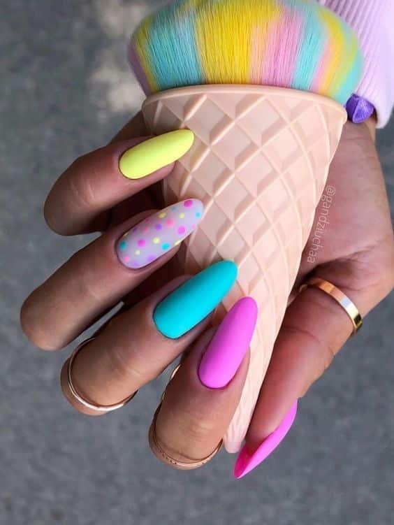 24+ Turquoise Nail Designs For A fresh Look