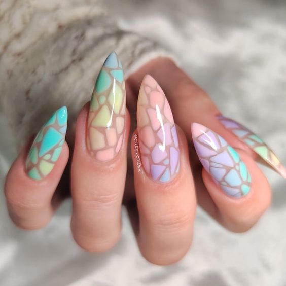 24+ Gorgeous Pastel Nail Designs 2023