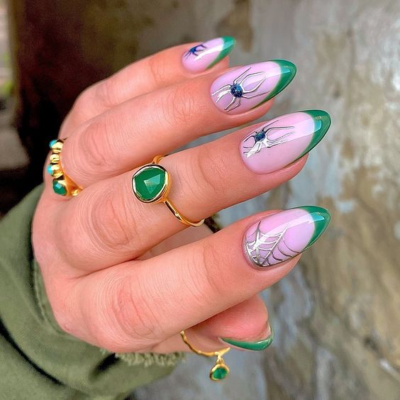 20+ Best Spider Nail Design 2023