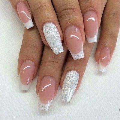 60+ Stylish White Nail Designs 2023