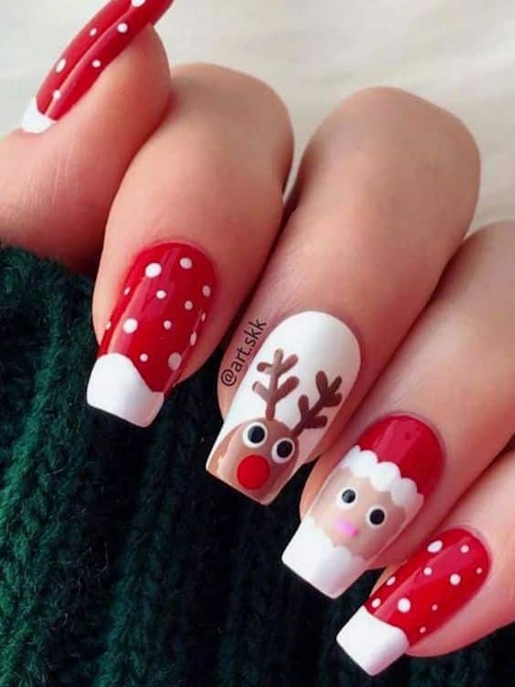 66+ Awesome Christmas Nail Designs You Must Try In 2023