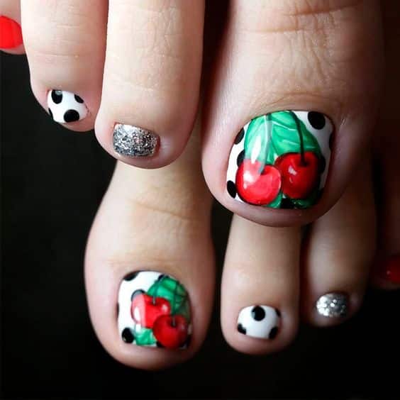 39+ Pretty Toe Nail Design Ideas 2023