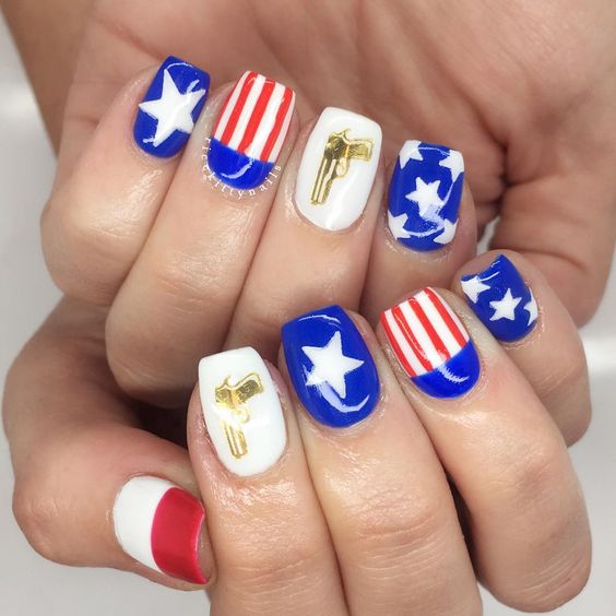 50+ Fourth Of July Nail Designs 2023