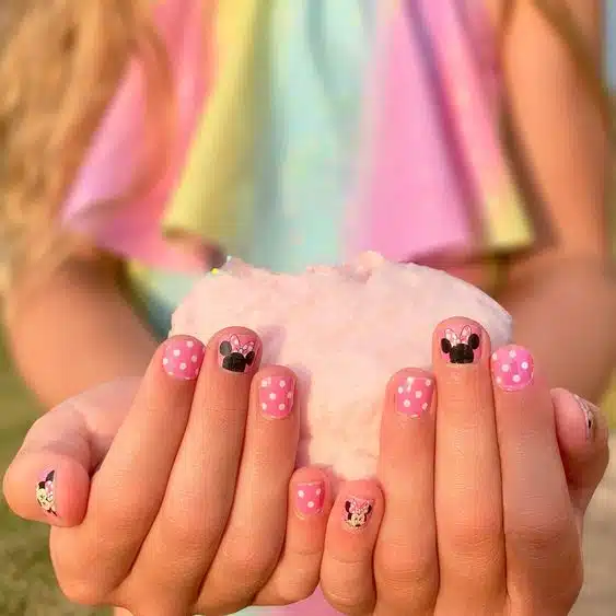 15+ Cute Little Girl Nail Designs 2023