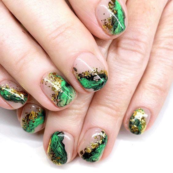 39+ Gorgeous Green Nail Designs 2023